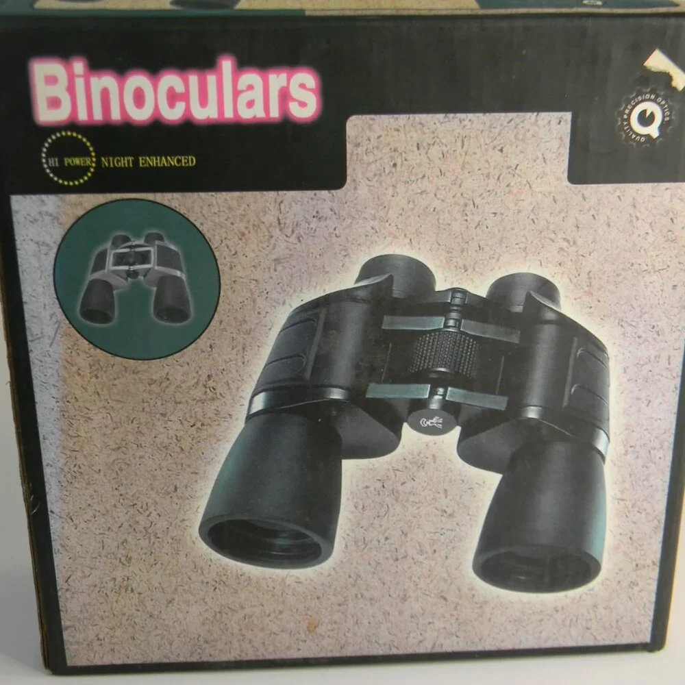 Camourflage Black 10X50 Binoculars w\Box